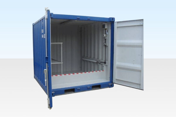 Conteneur de stockage aérien 10' x 8